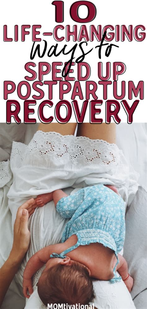 10 Tips To Promote A Faster Postpartum Recovery - MOMtivational