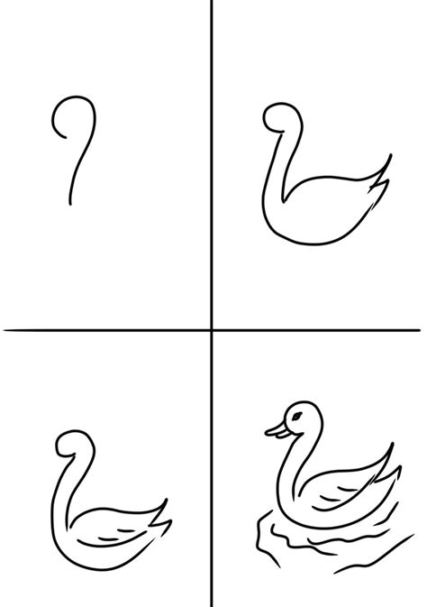 Image result for Simple Duck Drawing