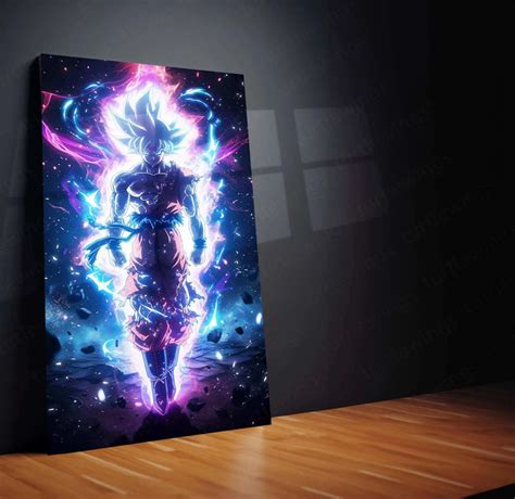 Goku Metal Poster – Iconic Dragon Ball Z Art | Powerful Super Saiyan W ...