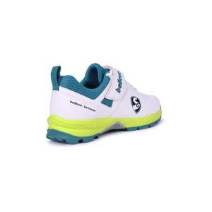 SG CENTURY 6.0 Cricket - Sleek Design in White/Sea Green/Fluo Green fo ...