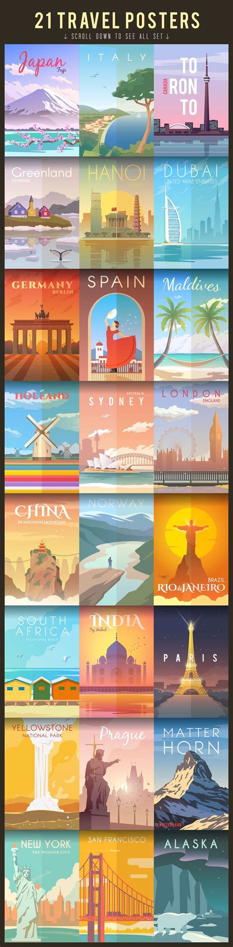 Travel Infographic Poster 的图像结果