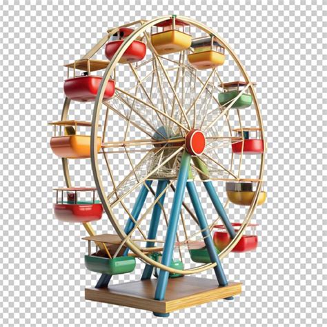 Awful carnival ferris wheel models | Premium AI-generated PSD