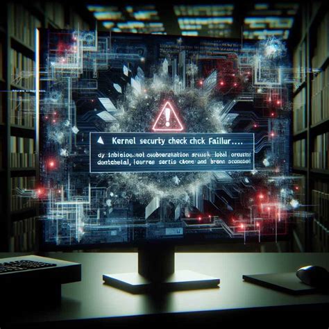 Kernel Security Check Failure: Problemlösung leicht gemacht - RefPolk.de