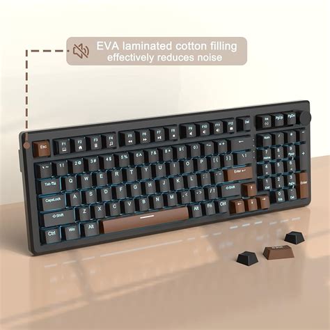 MageGee 98 Keys Mechanical Gaming Keyboard, Brown India | Ubuy