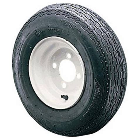 Kenda Loadstar 12in. Bias-Ply Trailer Tire and Wheel Assembly — 21.5 x ...