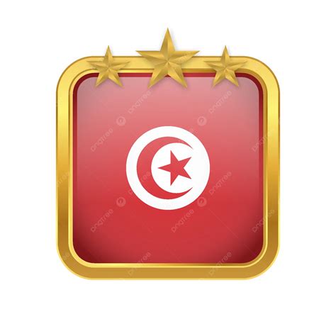 Tunisia Flag Vector, Tunis, Flag, Tunisia Flag PNG and Vector with ...