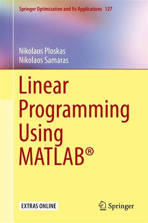 Image result for How to Write MATLAB for Linear Programming
