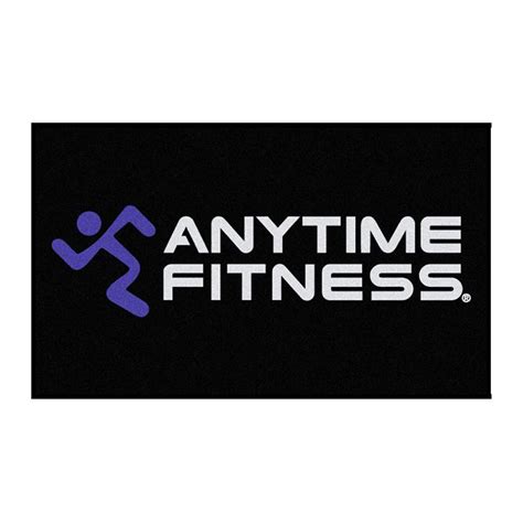 Welcome Guests with Anytime Fitness Mat | 2 Pack