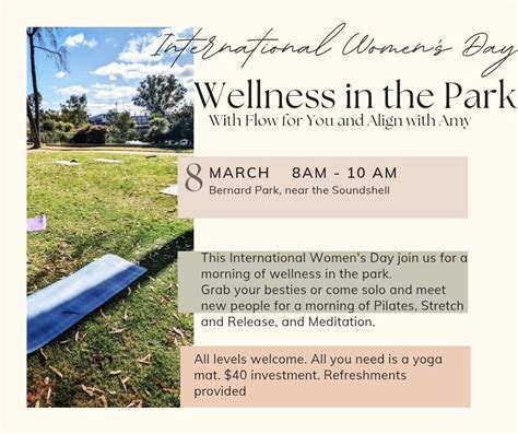 Wellness In The Park , Bernard Park, York, 8 March 2025 | AllEvents