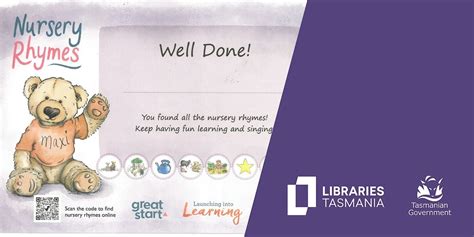 Nursery Rhymes Treasure Hunt for Ages 0 - 5 at Launceston Library ...