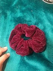 FAMEZA 10 Pcs Hair Ties Velvet Scrunchies, Elastic Flannelette Hair ...