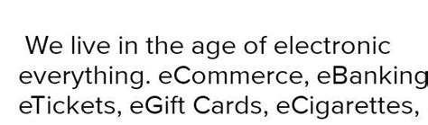 What would be the purpose of an article explaining the benefits of e ...