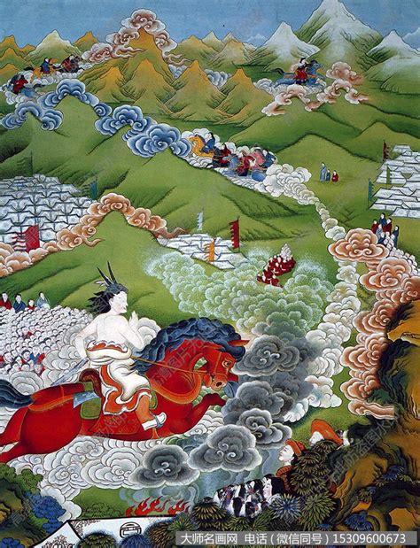 西藏唐卡 高清大图68下载_大师名画网