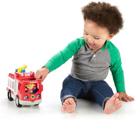 Fisher Price Little People, Helping Others Fire Truck FMN98 | You Are ...