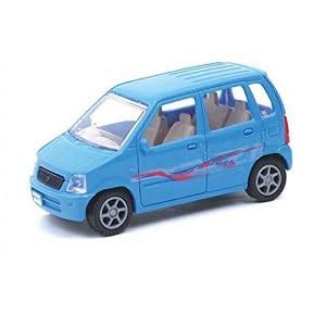 Buy CENTY 3+ Years Toys Plastic Wagon-R Pull Back Car, Red Online at ...