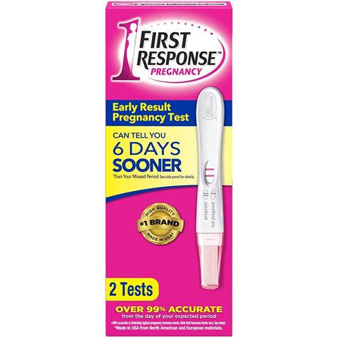 First Response Early Result Pregnancy Test, 2 Tests | Pregnancy test ...