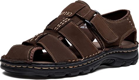 Jousen Men's Arch Support Leather Sandals for Summer India | Ubuy