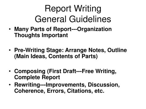 Image result for General Report Writing