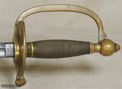 Original U.S Civil War Emerson & Silver NCO Sword Dated 1862