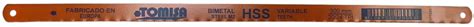 Hoja de Sierra Hss Bi-metal Pro - Tomisa Distribución