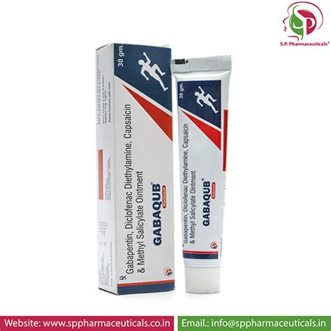 GABAQUB Cream SP Pharmaceuticals