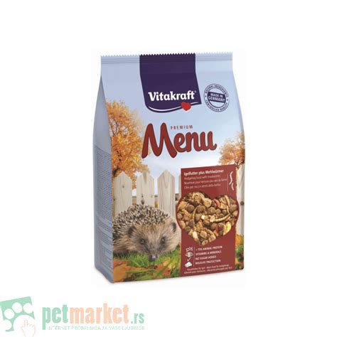 Vitakraft: Hrana za ježeve Menu, 600 gr