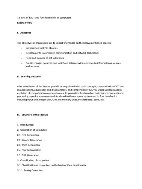 Image result for ICT Basics PDF