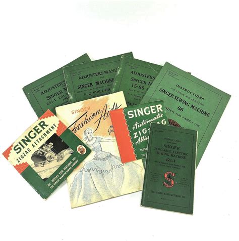 Image result for Singer Sewing Machine Operating Manuals