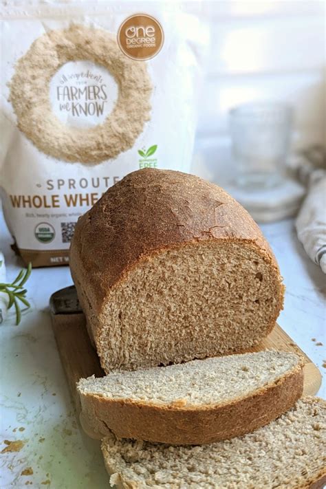 Organic Sprouted Whole Wheat Flour Bread Recipe | Bryont Blog