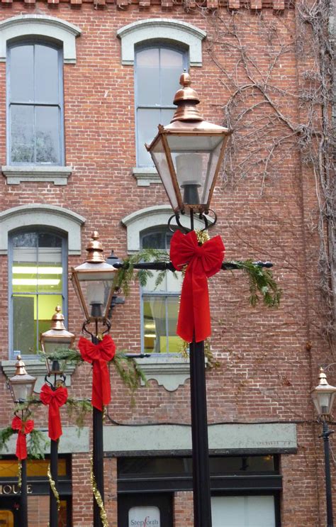 A Merry Victorian Christmas Lamp Post Decorations