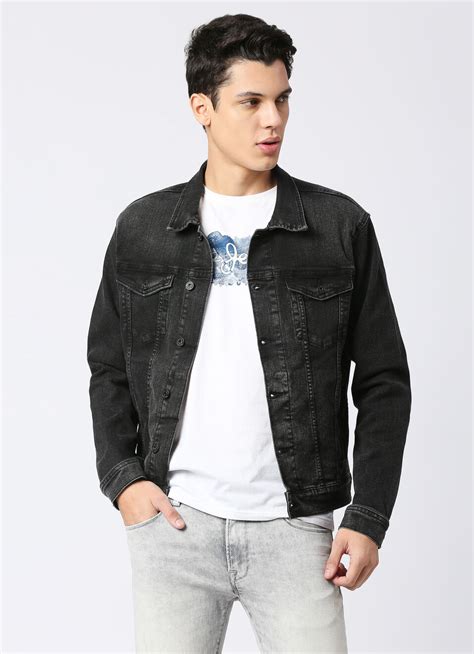 Jacket Regular Fit Front Pocket Trucker Jacket | Pepe Jeans India