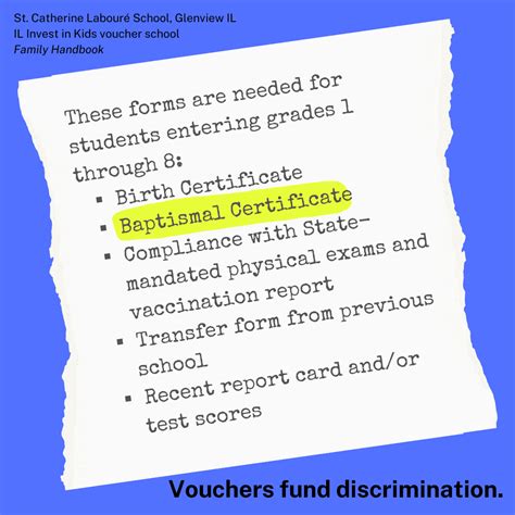 Vouchers fund discrimination - Illinois Families for Public Schools
