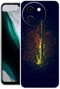 MD CASES ZONE Back Cover for Vivo Y200i 5G/V2354A M416, pubg gun, pubg ...