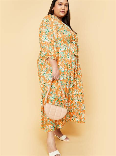 Buy Women Floral Printed Tie-Up Maxi Dress Online at just Rs. 1499.0 ...