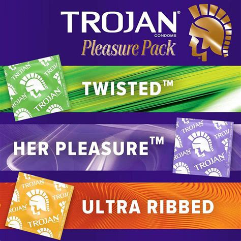 Trojan Condoms Pleasure Pack