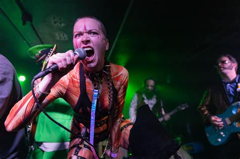 La Santa hosted comedy rock band Green Jellÿ, and other local punk ...