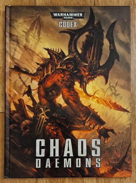 Warhammer 40000 Codex Chaos Daemons 6th Edition