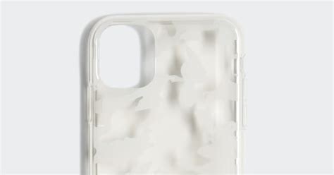 adidas Allover Print iPhone 11 Snap Case - White | Free Shipping with ...