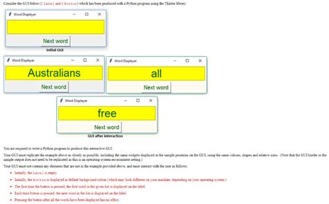 Image result for Label in GUI Python