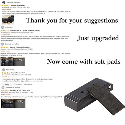 Buy LINIDI Gun Rack Wall Mount Rifle Display Storage Organization ...