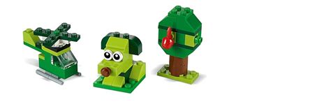 LEGO 11007 Classic Creative Green Bricks Learning Starter Set ...