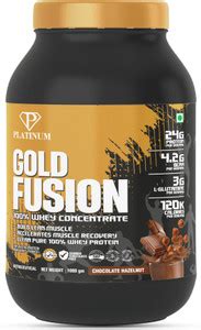 PLATINUM NUTRITION PLATINUM GOLD FUSION 100% WHEY CONCENTRATE ...