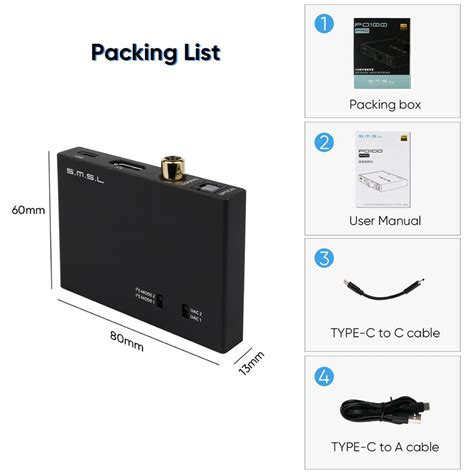 S.M.S.L PO100 Pro USB Digital Interface DDC