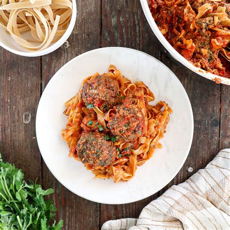 Easy Gluten-Free Italian Meatballs Recipe (Oven Baked) - Simple And Fraiche