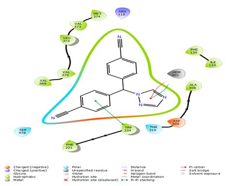 Design of Novel Letrozole Analogues Targeting Aromatase for Breast ...