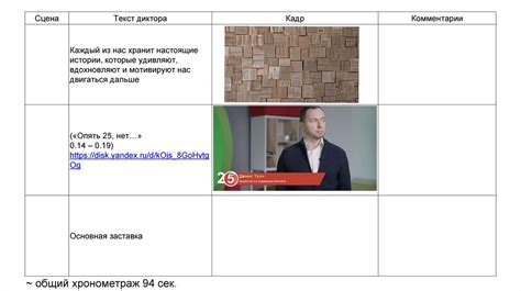Сцена. Текст диктора - презентация онлайн