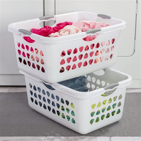 Sterilite 2 Bushel Ultra™ Laundry Basket, White