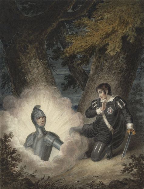 Hamlet and his father's ghost | Folger Shakespeare Library
