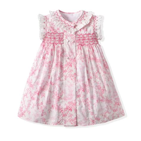The Rosette Toile Dress – Boo and The Duck