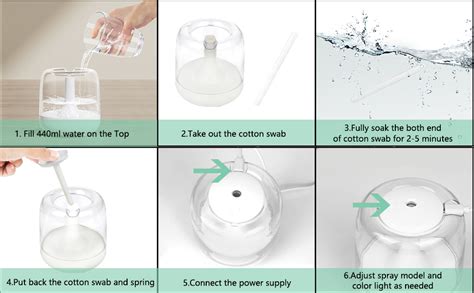 Image result for Coospider Humidifier Set Up